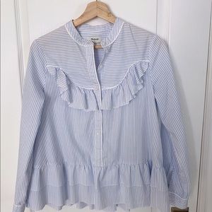 Madewell x Karen Walker striped shirt